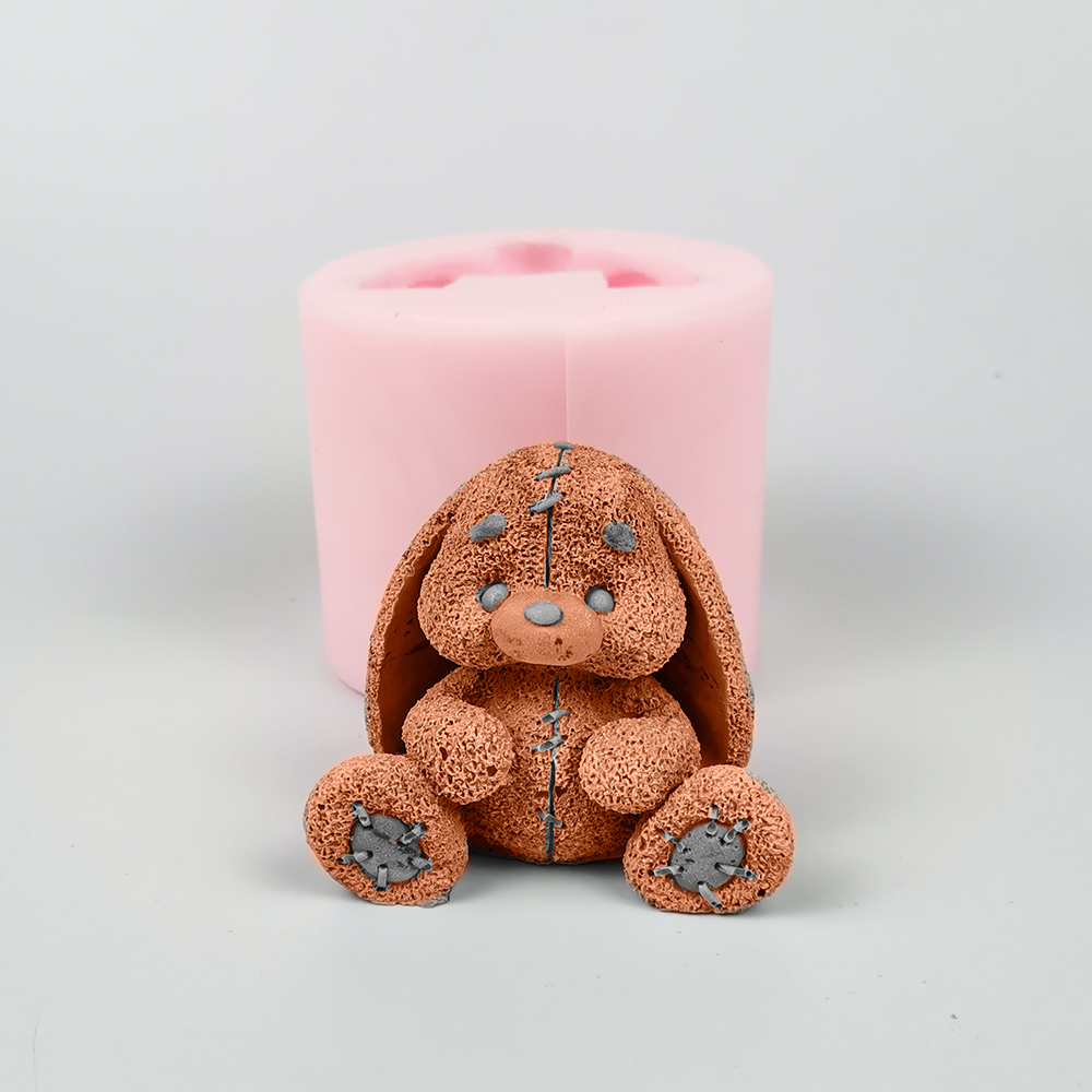 Bunny Cake Mold - Silicone Mold 3D Cute Cartoon Stuffed