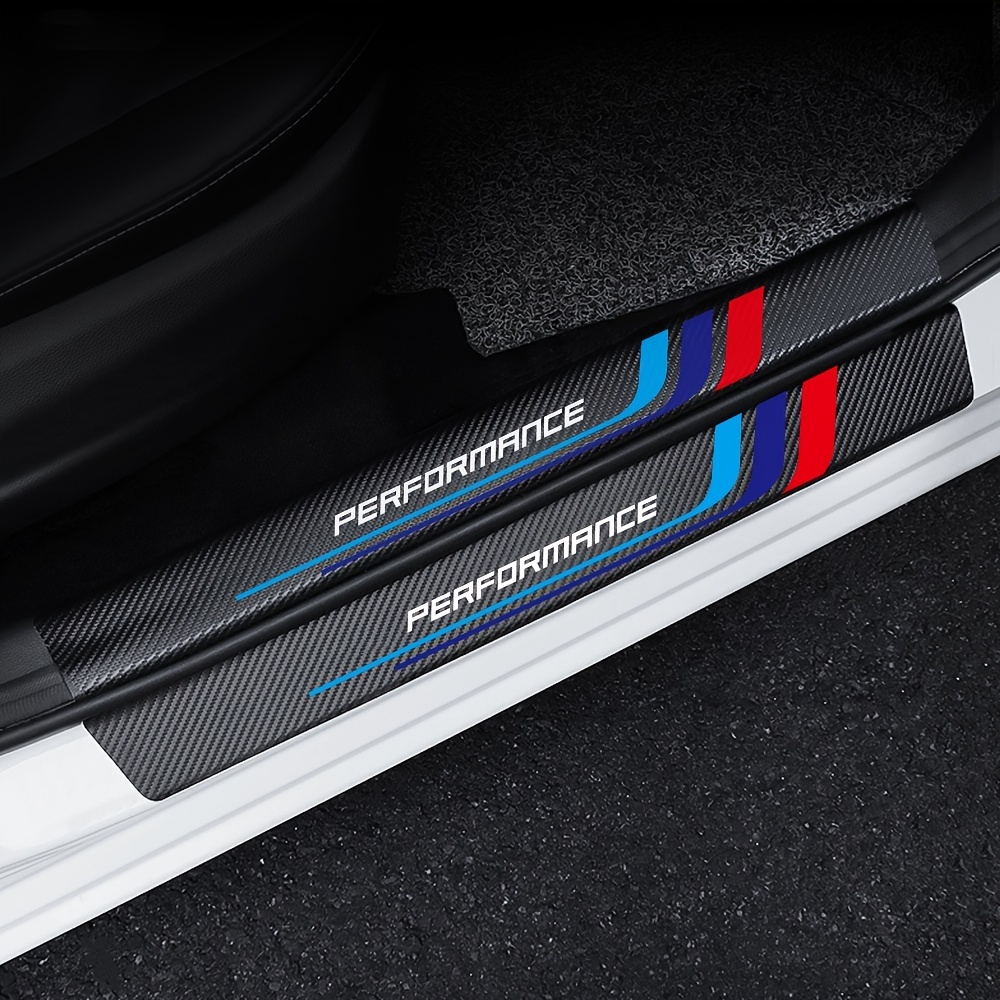 Crepe Pan Carbon - 4pcs Carbon Fiber Sill Plate Stickers