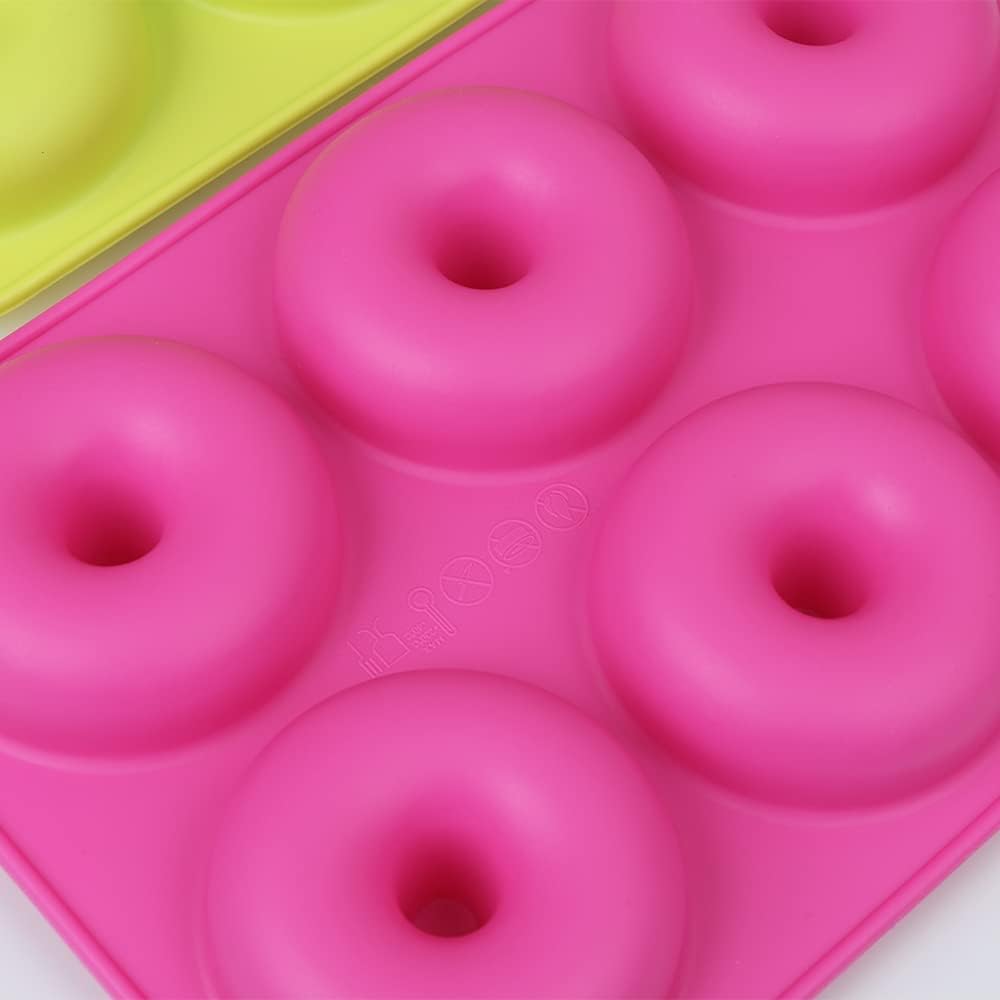 Donut Mold Silicone - Donut Pan Silicone Baking Mold,Just Pop