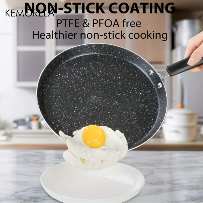Egg Waffle Pan - Non Stick Frying Pan 18/22/26CM Breakfast