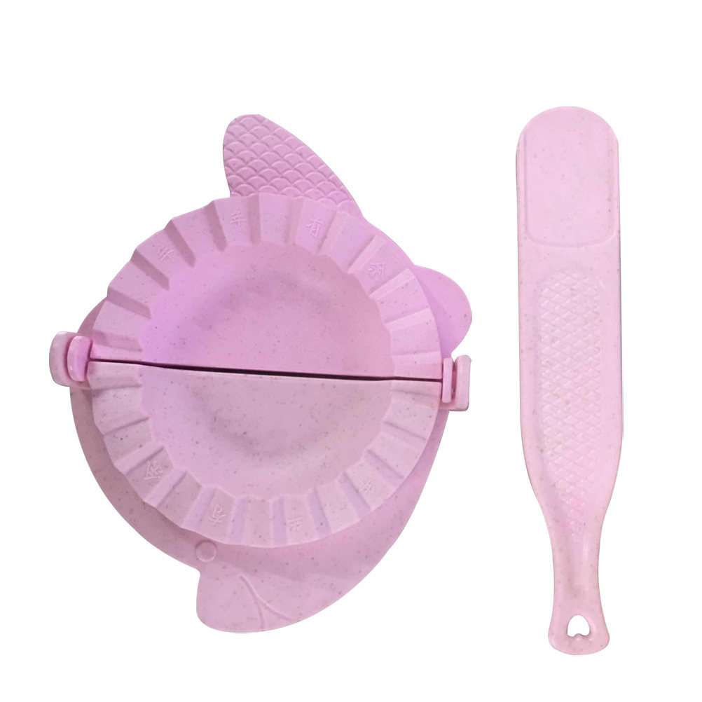 Dumpling Press Set - 2Pcs Wheat Straw Dumpling Maker Set