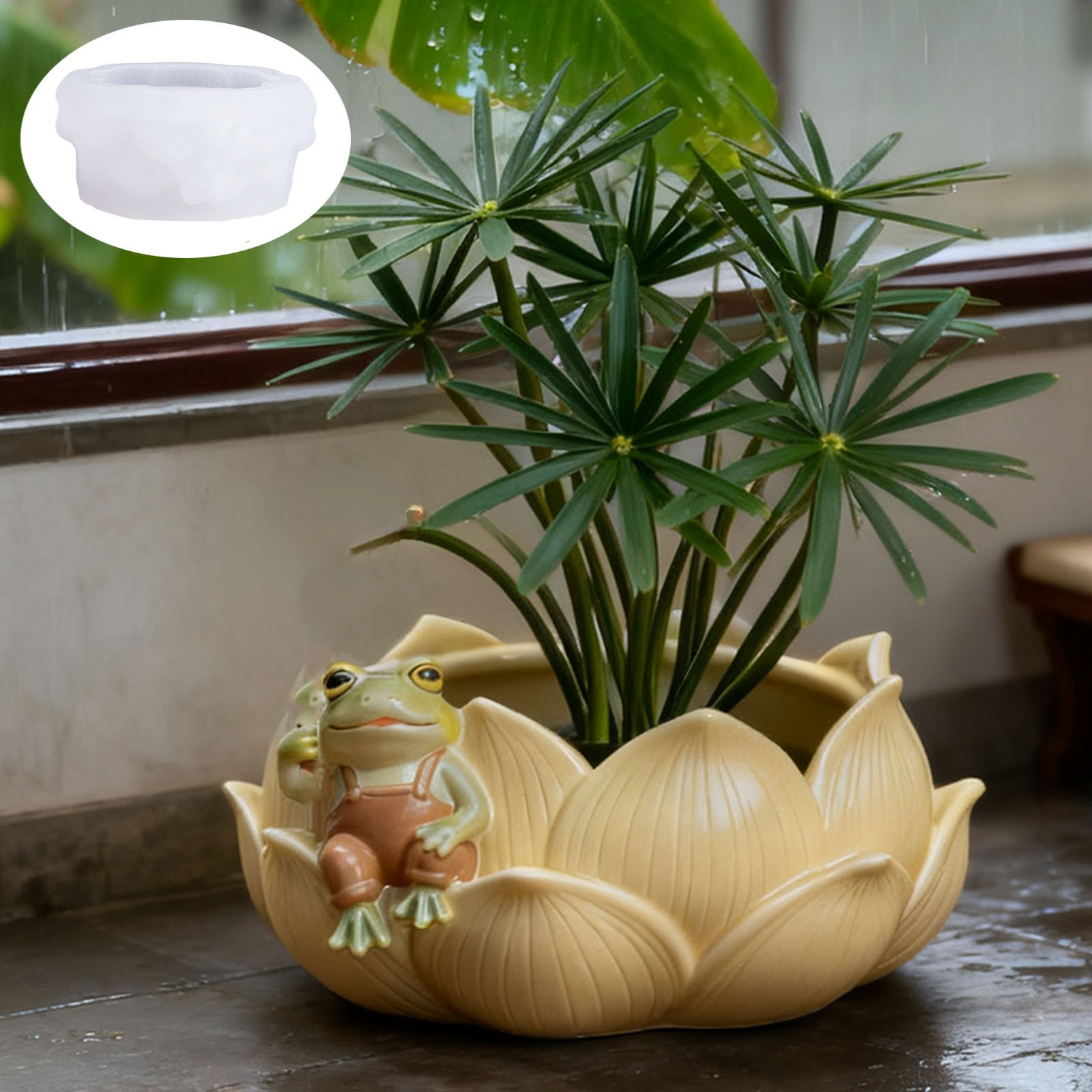 Potsticker Mold - Plant Flower Pot Mold Flexible Silicone