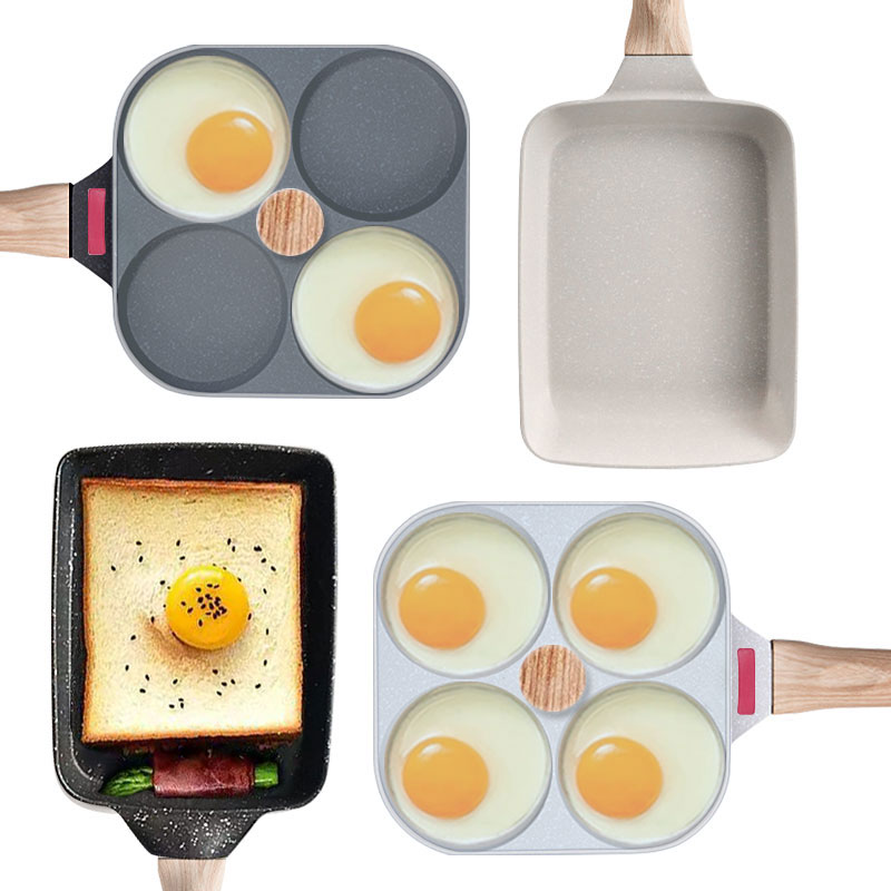 Mini Pancake Griddle - Japanese Omelette Pan Nonstick Tamagoyaki Egg