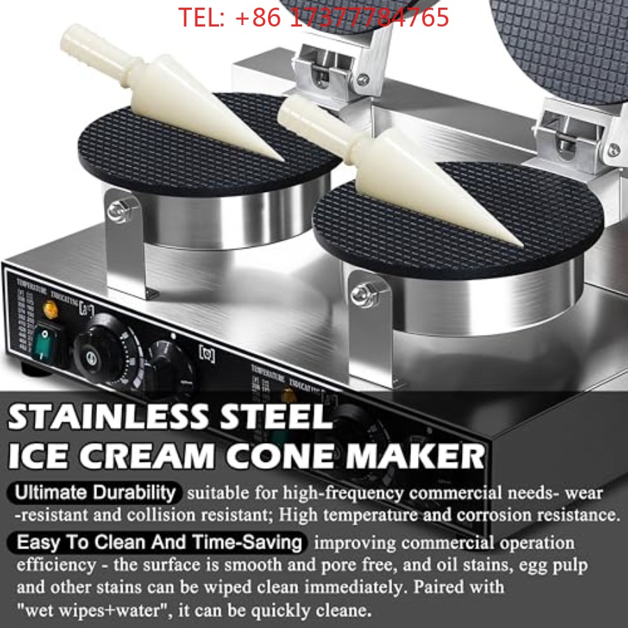 Waffle Cone Maker Commercial 2 - Waffle Cone Maker recension och pris