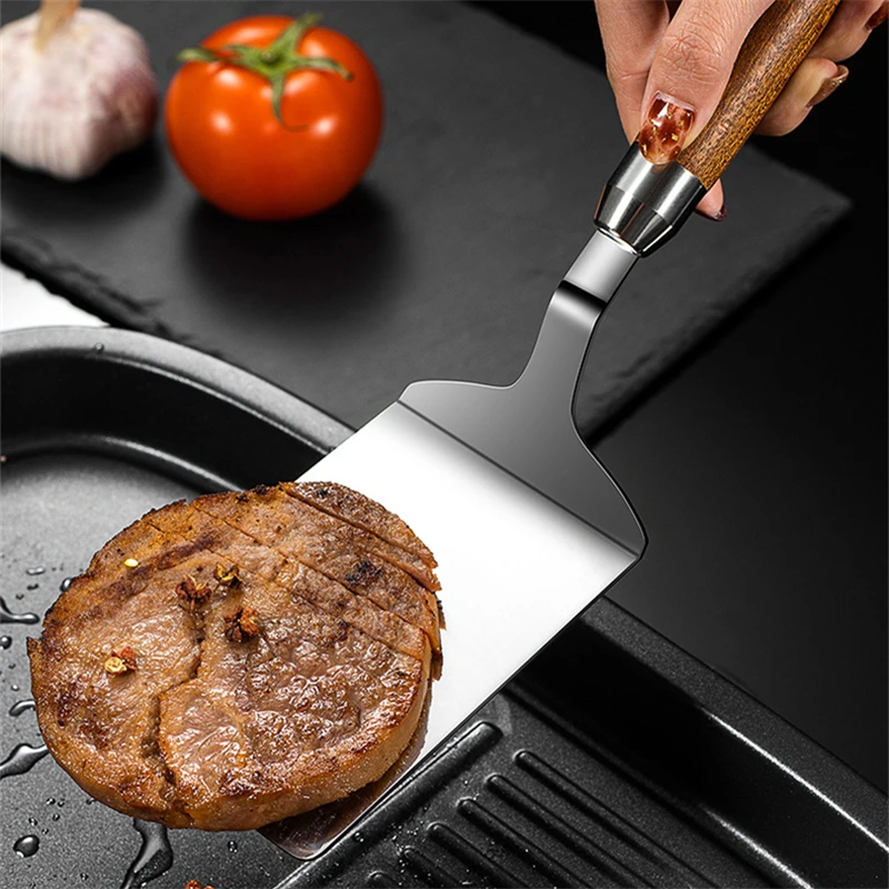 Stainless Steel Square Head St - Okonomiyaki Spatula recension och pris
