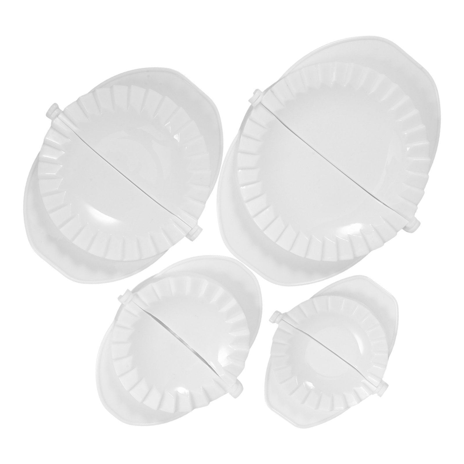 4Pcs Dumpling Maker Set PP Mat - Dumpling Press Set recension och pris