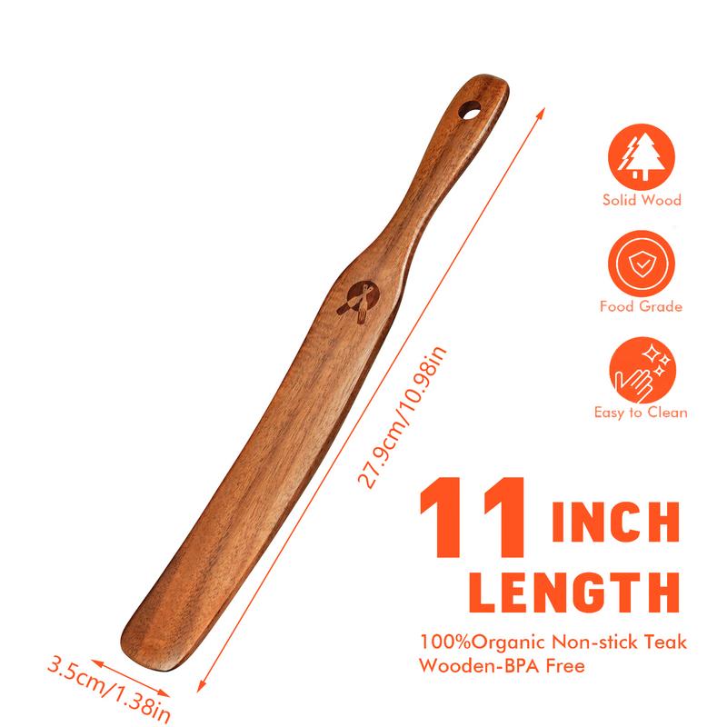 Wooden Stir Stick Narrow Jar S - Okonomiyaki Spatula recension och pris