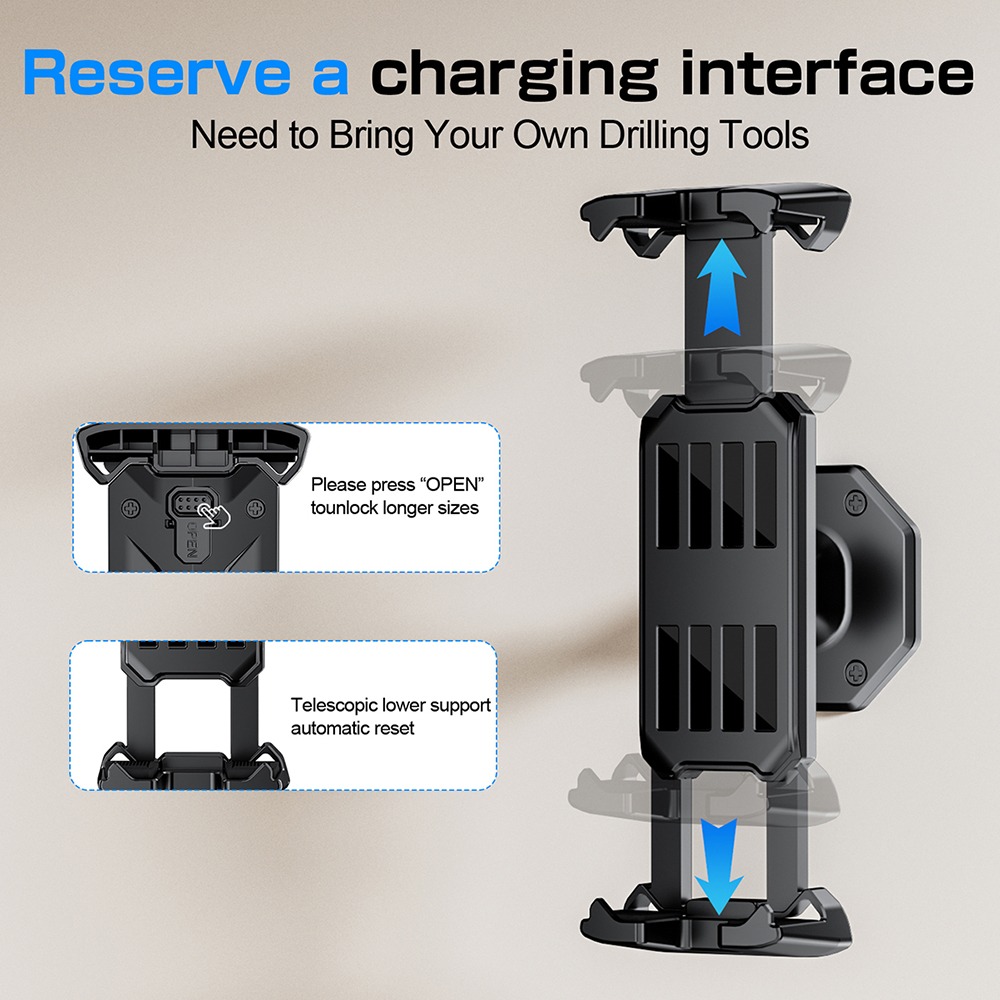 Wall Mount Phone Holder Tablet - Taco Stand Holder recension och pris