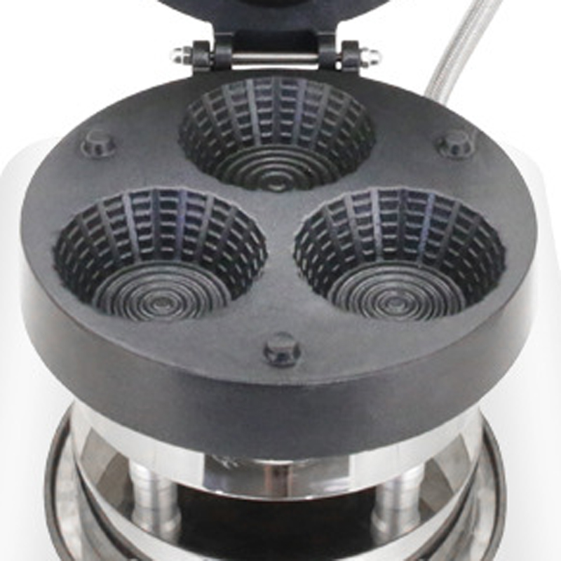 Commercial Triple-Hole Ice Cre - Waffle Cone Maker recension och pris