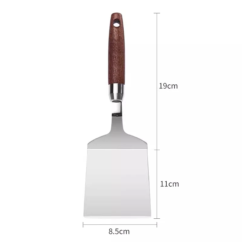 Stainless Steel Spatula with W - Okonomiyaki Spatula recension och pris