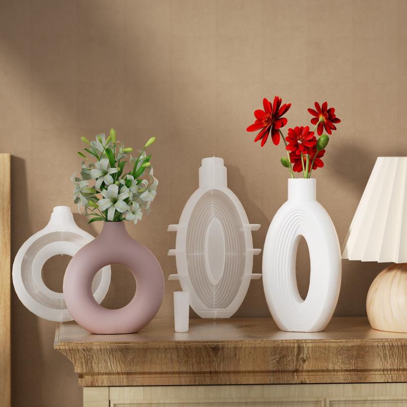 Nordic Donut Shape Vase Silico - Donut Mold Silicone recension och pris
