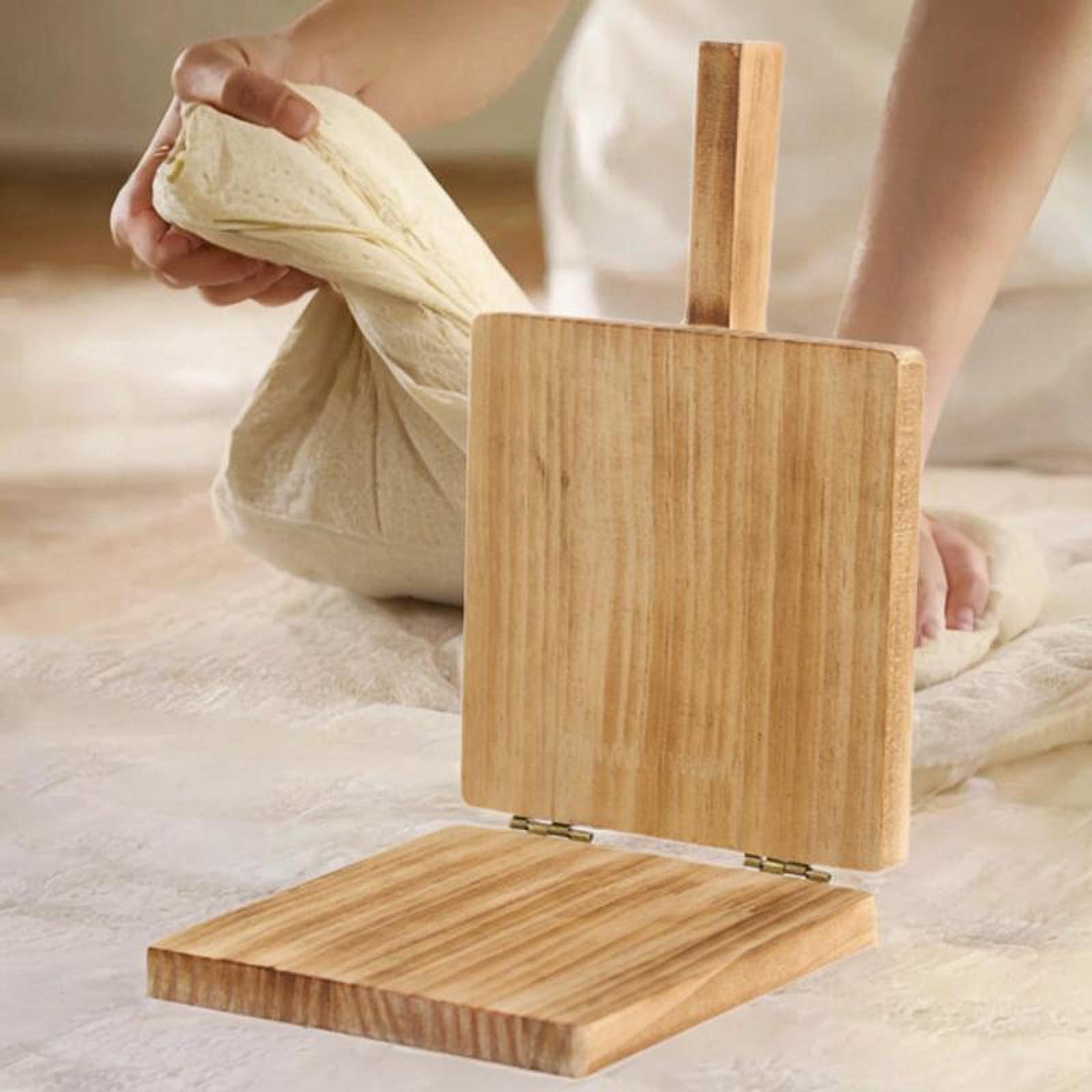 Durable Wooden Dough Press Dum - Dumpling Press Set recension och pris