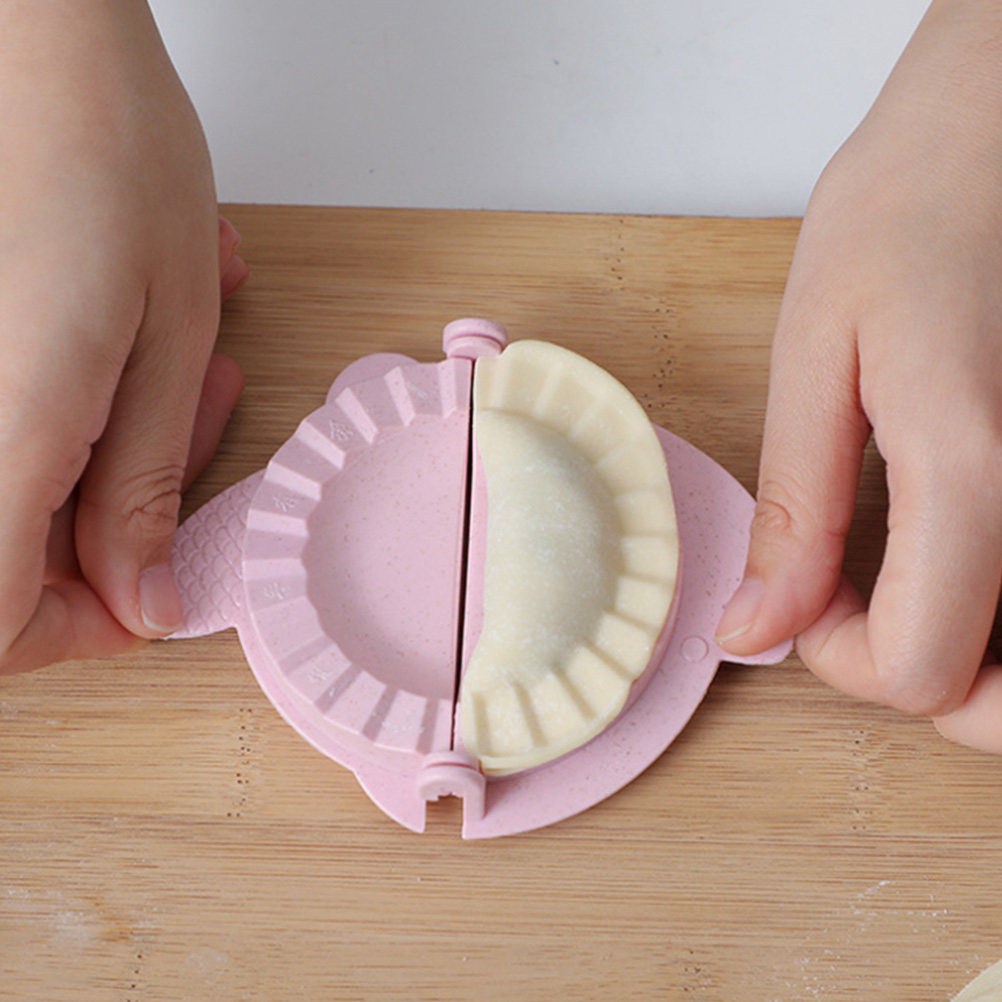 2Pcs Wheat Straw Dumpling Make - Dumpling Press Set recension och pris