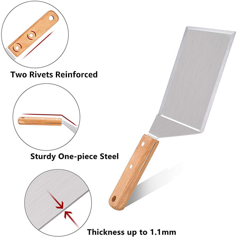 Professional Spatulas Set, Ove - Okonomiyaki Spatula recension och pris