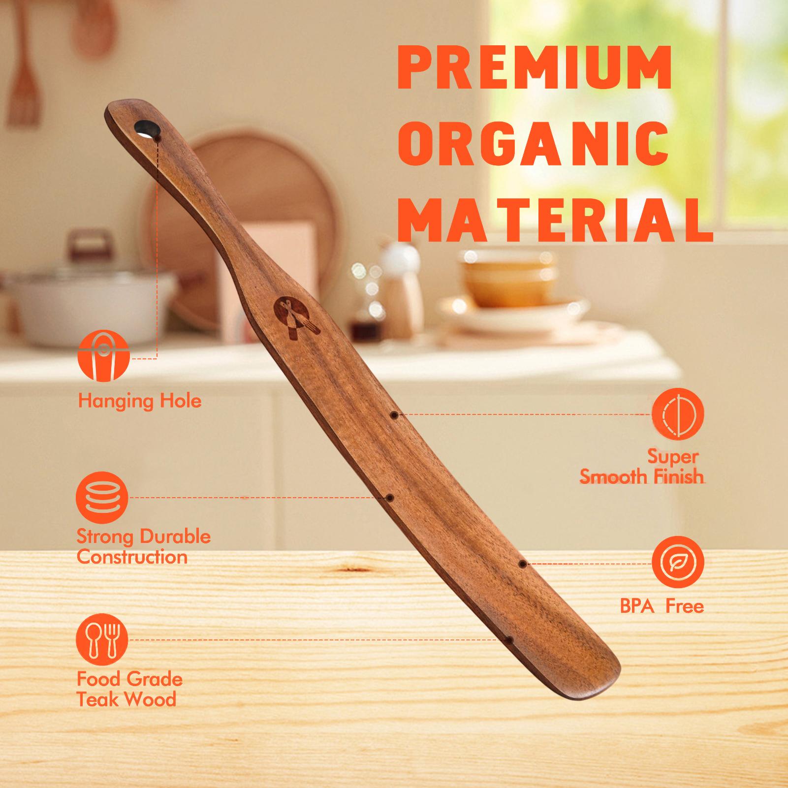 Wooden Stir Stick Narrow Jar S - Okonomiyaki Spatula recension och pris
