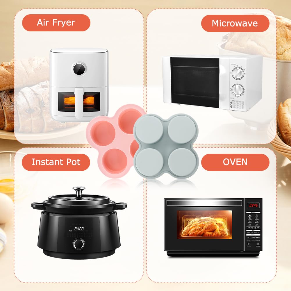 Reusable Silicone Air Fryer Eg - Egg Waffle Pan recension och pris