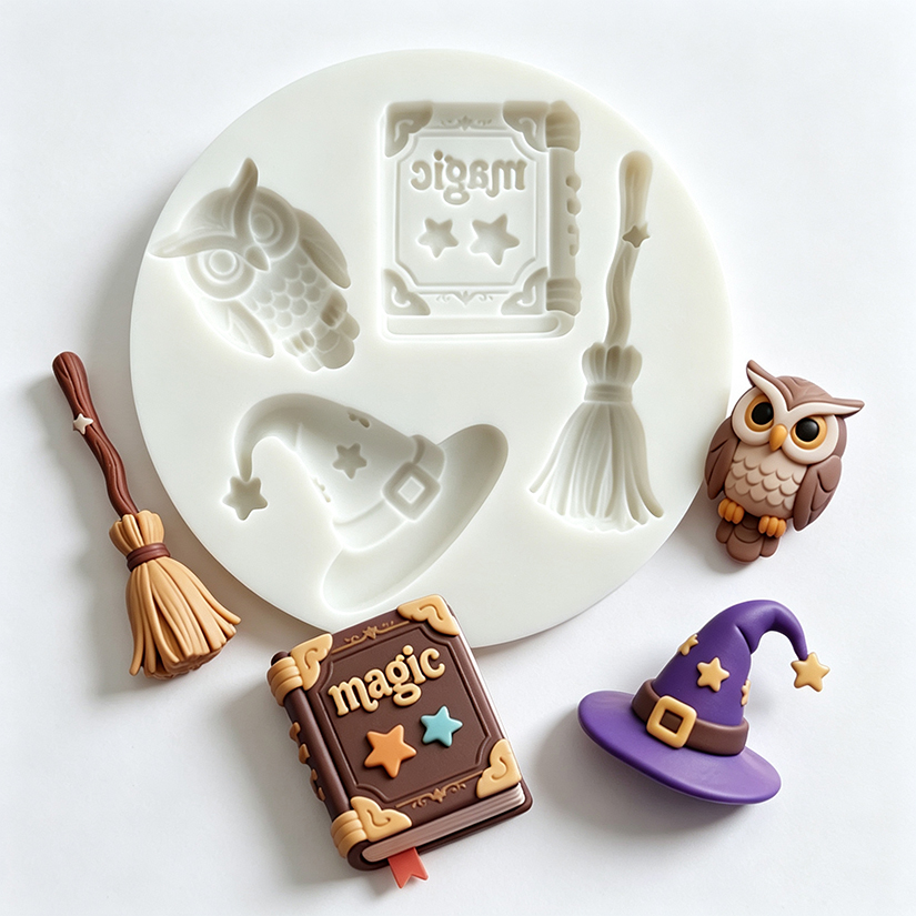 Magic Book Owl Silicone Sugarc - Bunny Cake Mold recension och pris