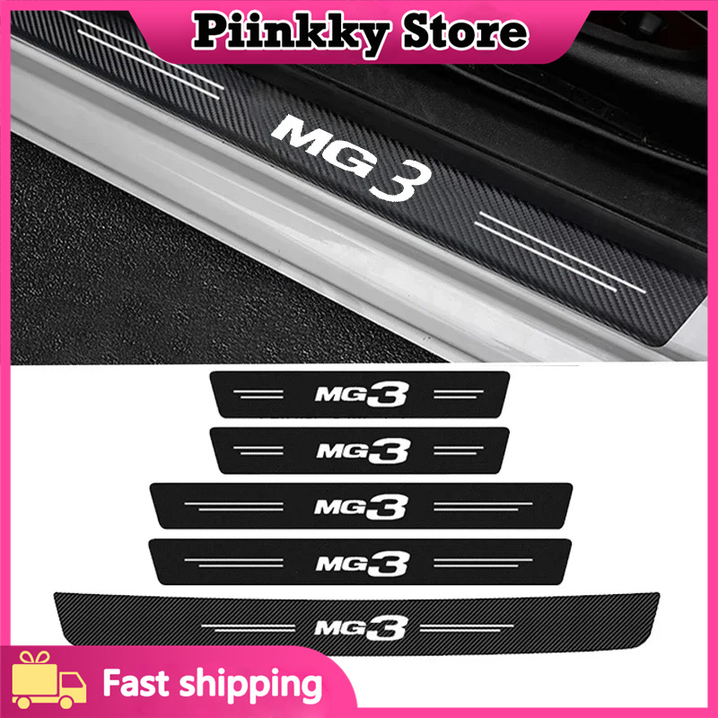 for MG 3 MG3 Logo Car Door Sil - Crepe Pan Carbon recension och pris