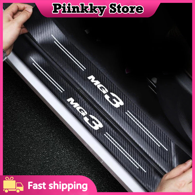 for MG 3 MG3 Logo Car Door Sil - Crepe Pan Carbon recension och pris