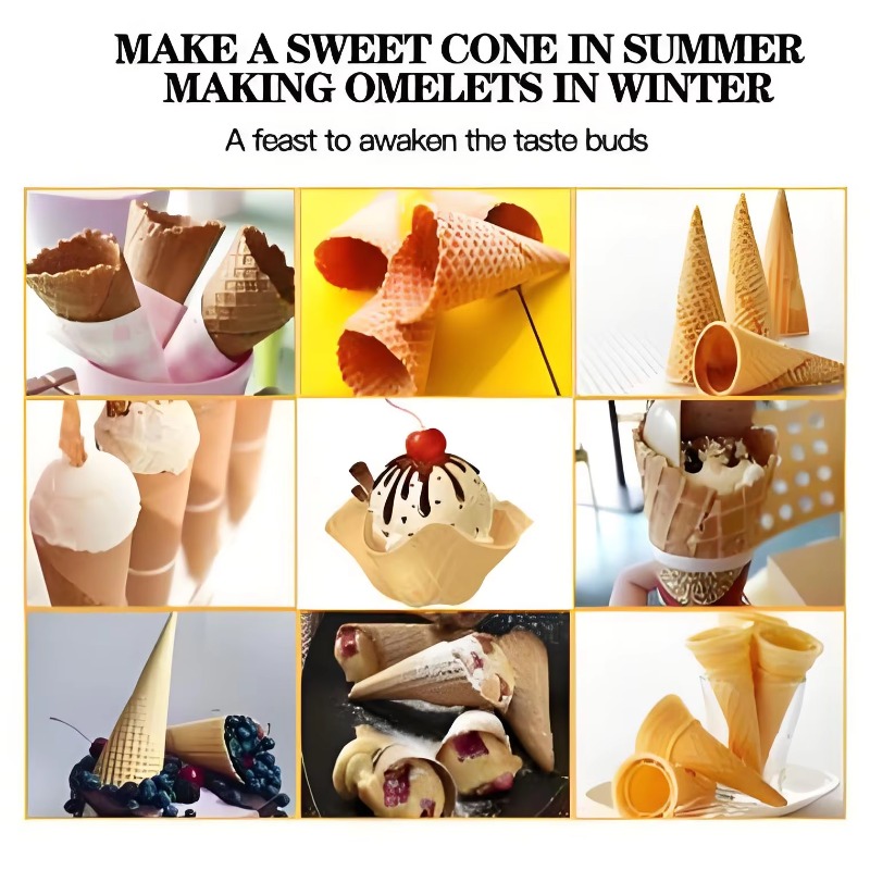 Wholesale Electric Crispy Cone - Waffle Cone Maker recension och pris