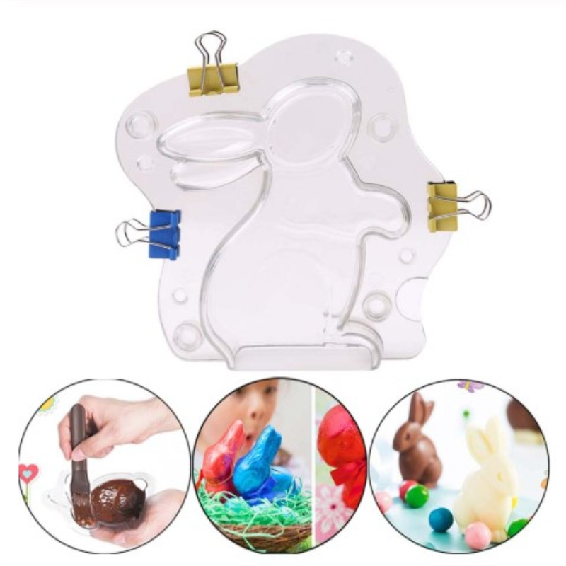 New 3D Rabbit shaped Chocolate - Bunny Cake Mold recension och pris