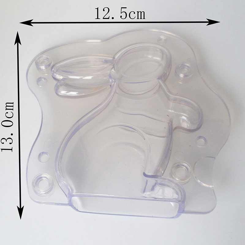 New 3D Rabbit shaped Chocolate - Bunny Cake Mold recension och pris