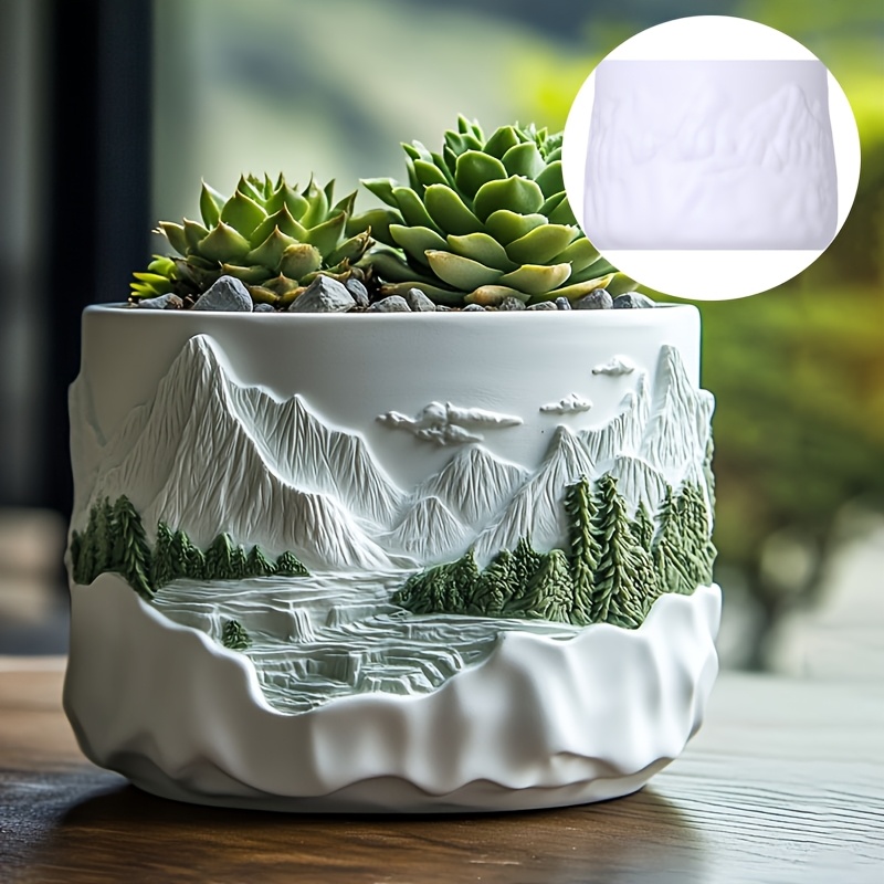 Mountain relief succulent plan - Potsticker Mold recension och pris