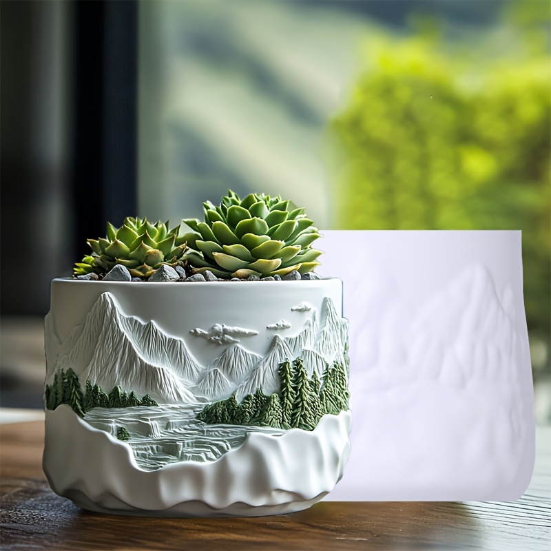 Mountain relief succulent plan - Potsticker Mold recension och pris