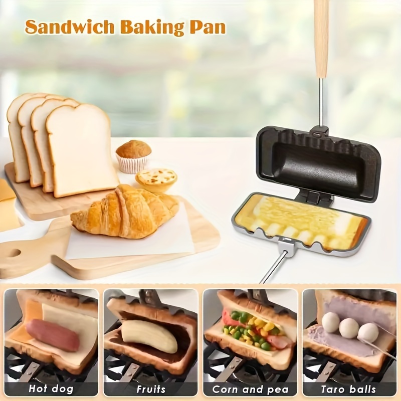 1pcs Breakfast Sandwich Maker  - Hot Dog Press recension och pris