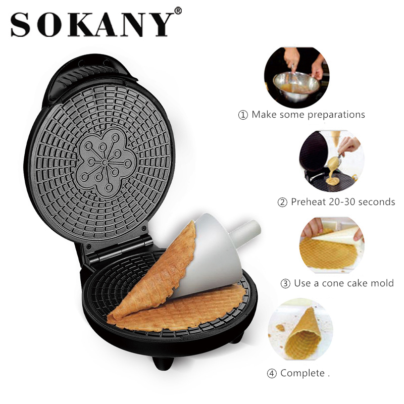 Electric Crispy Egg Roll Maker - Waffle Cone Maker recension och pris