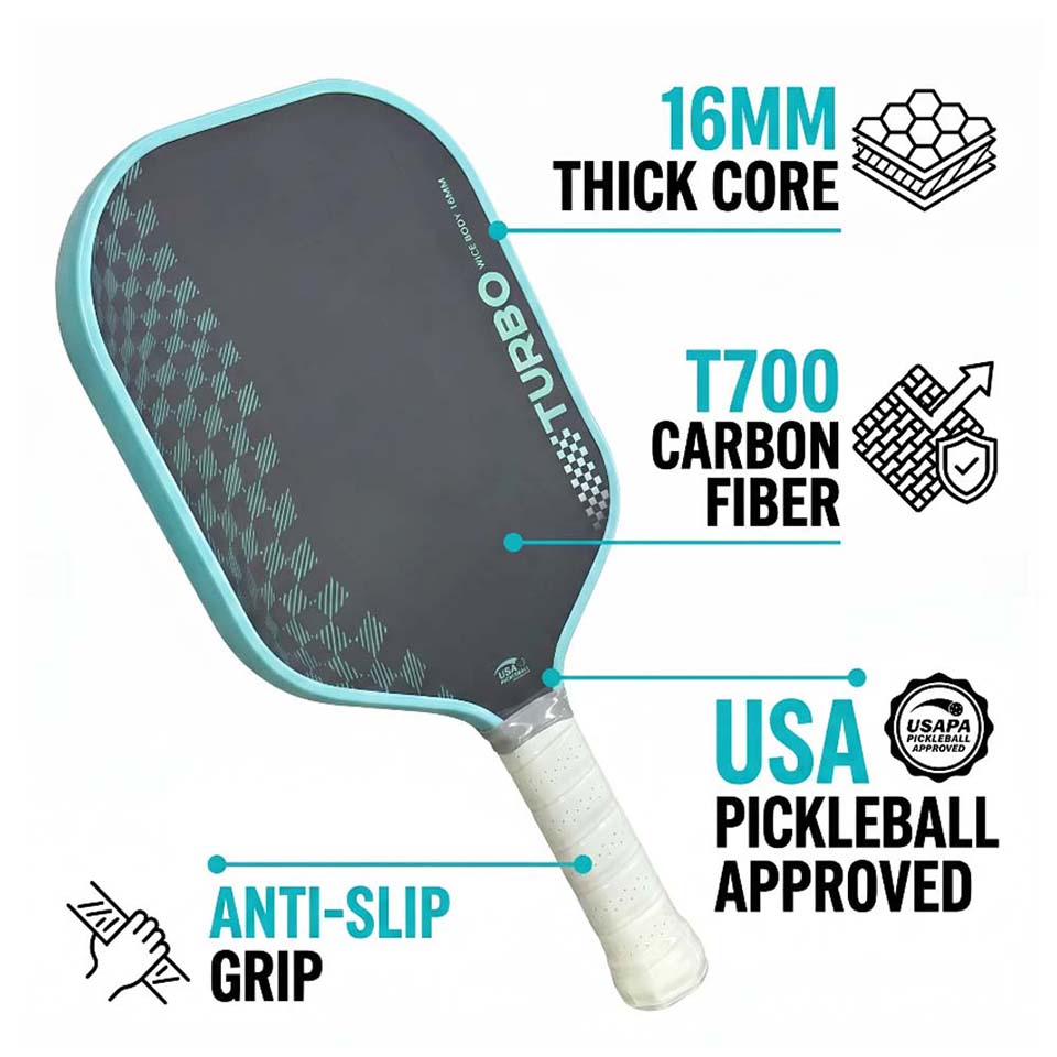 TURBO T700 Textured Face Carbo - Crepe Pan Carbon recension och pris