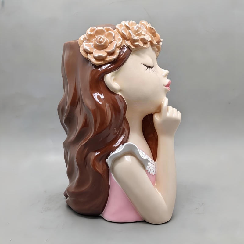 Large Fairy Girl Flower Pot Si - Potsticker Mold recension och pris