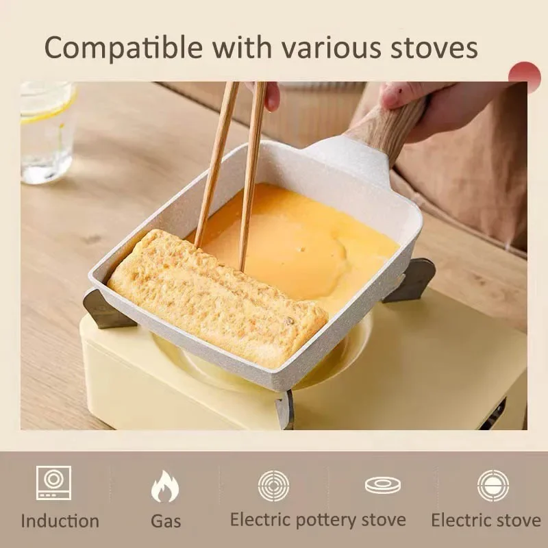 Fried Egg Pan Nonstick Japanes - Egg Waffle Pan recension och pris