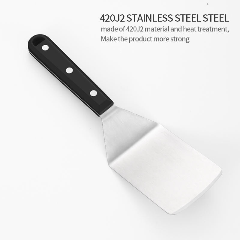 stainless steel Griddle spatul - Okonomiyaki Spatula recension och pris