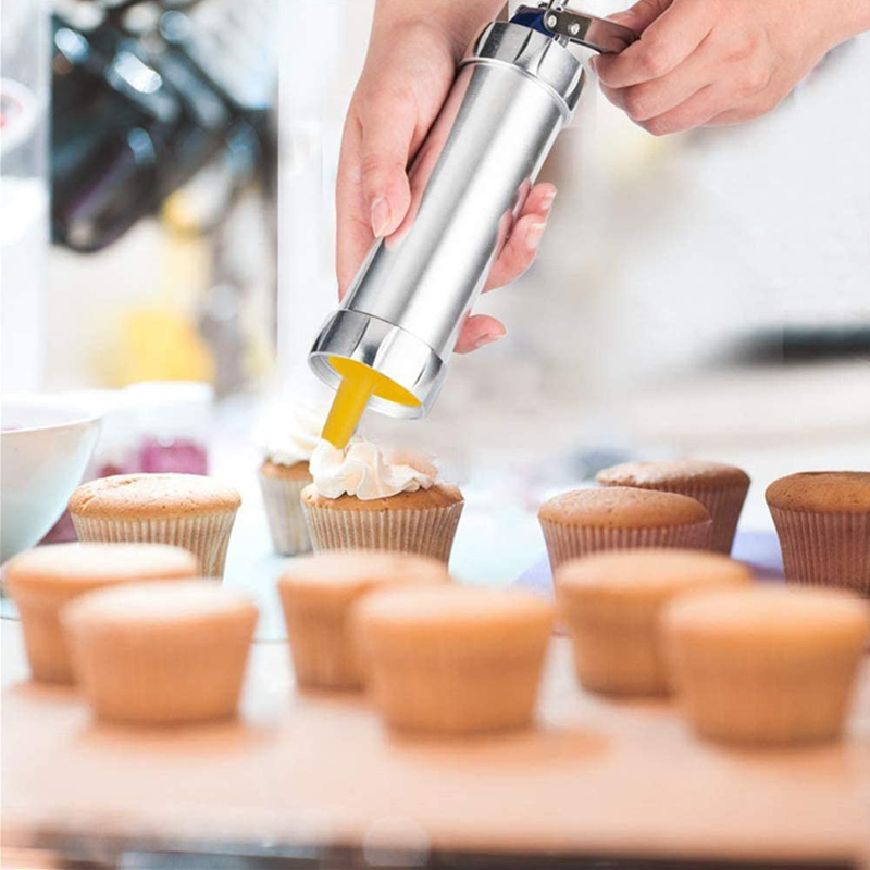Cookie Press Gun and Icing Set - Churros Maker Gun recension och pris