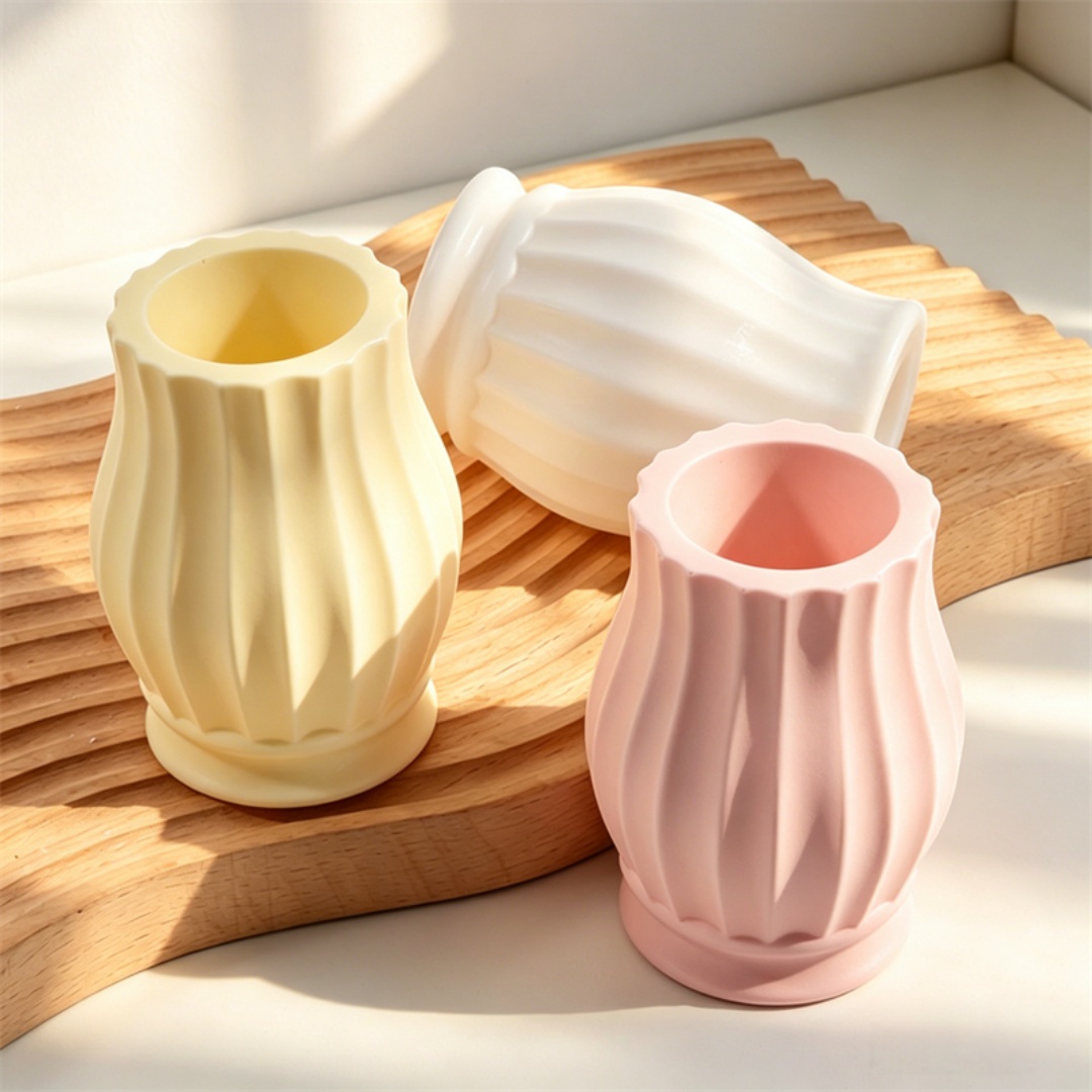 Embossed Pattern Curved Vase S - Potsticker Mold recension och pris