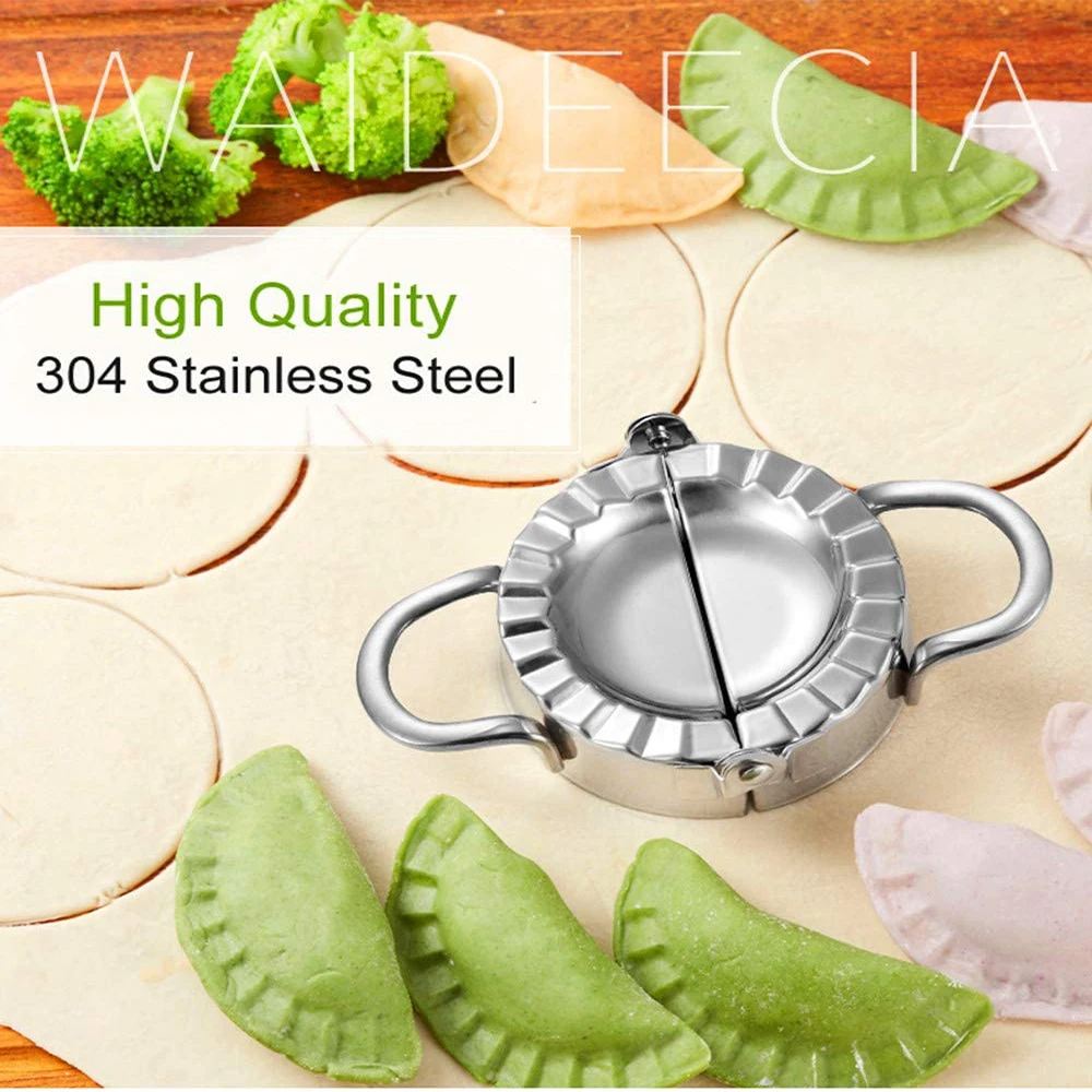 Stainless Steel Dumpling Mold  - Dumpling Press Set recension och pris