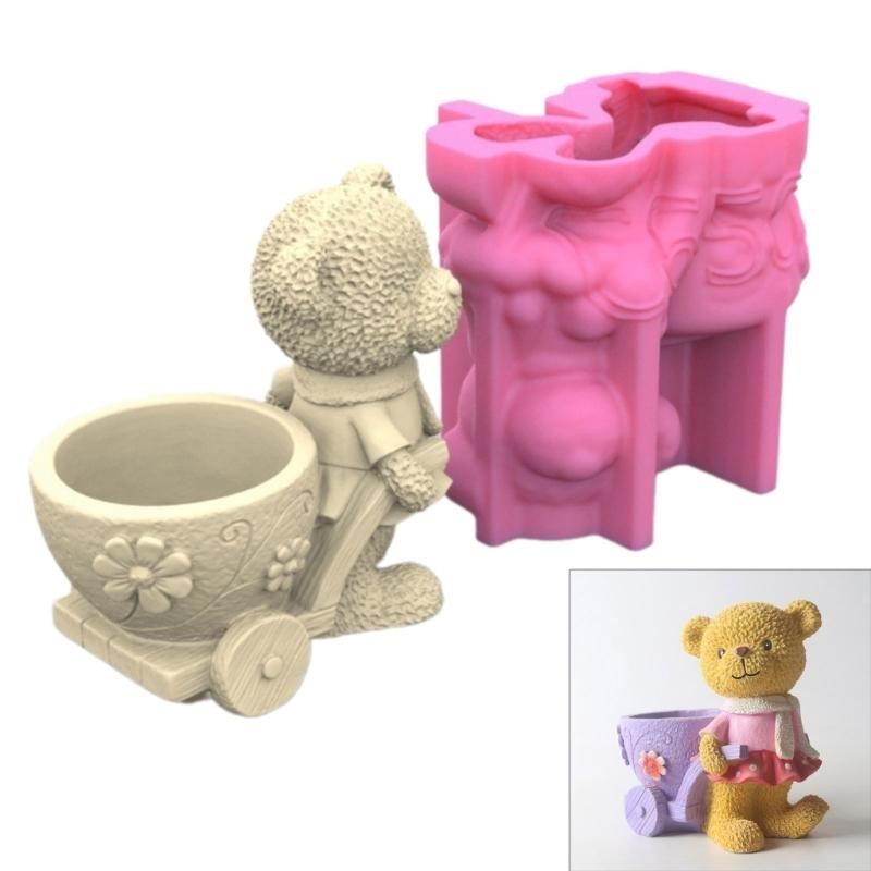 Lovely Bear Gypsum Silicone Mo - Potsticker Mold recension och pris