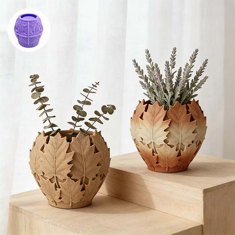 Leaves-shaped silicone art mol - Potsticker Mold recension och pris
