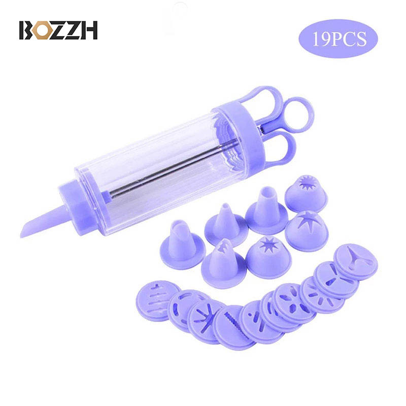 BOZZH DIY Manual Cookie Press  - Churros Maker Gun recension och pris