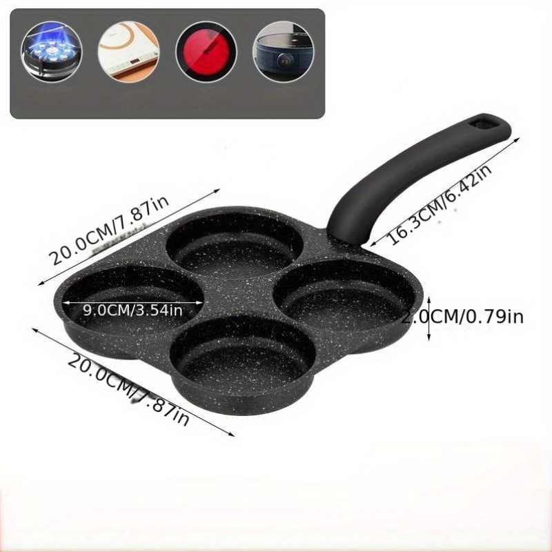 Egg Frying Pan Nonstick Pancak - Mini Pancake Griddle recension och pris
