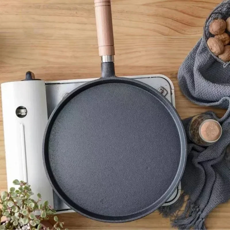 20cm Cast Iron Skillet Wooden  - Cast Iron Corn recension och pris