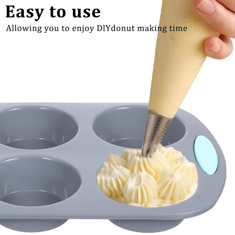 Silicone Fluted Cake Pans Non- - Donut Mold Silicone recension och pris